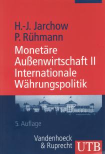 Lehrbuch Monetre Auenwirtschaftstheorie II