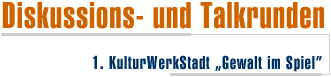  Diskussions- und Talkrunden