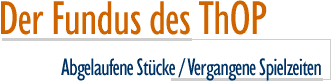 Das ThOP-Archiv - der Fundus