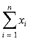 Summation Graphic