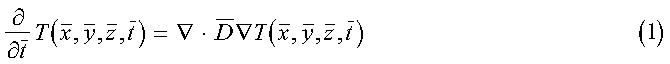 General Diffusion Equation Graphic