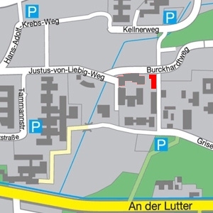 Lageplan
des SSF im Nordbereich