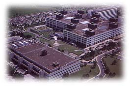 Das Klinikum aus der Luft